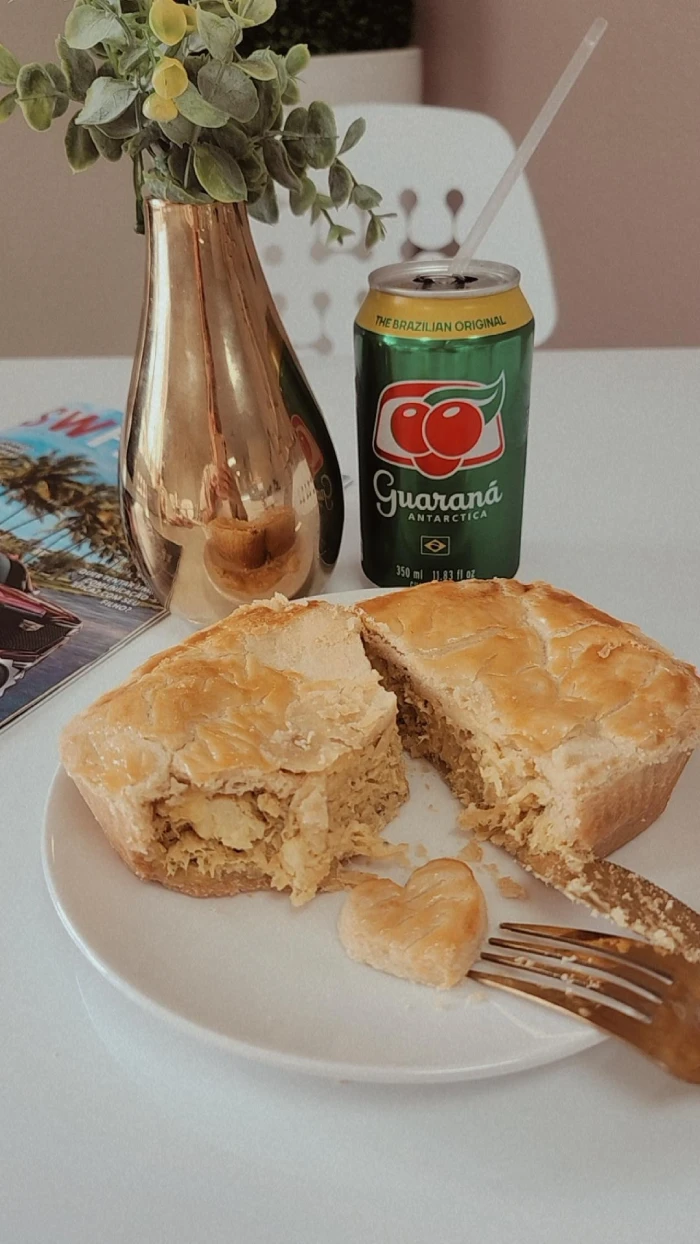 Guaraná and quiche