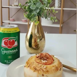 Savory (1) Quiche and gold vase